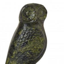 Ancient Greek Solid Owl Standing