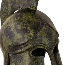  Ancient Greek Art Corinthian Helmet With Crest 22cm