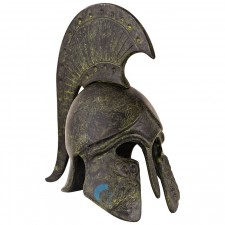 Greek Ancient Helmet with crest 14cm