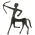 Ancient Greek Centaur, Part Human and Part Horse